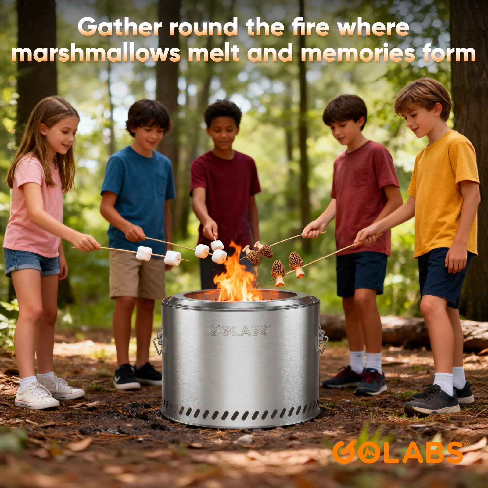 Portable Smokeless Fire Pit