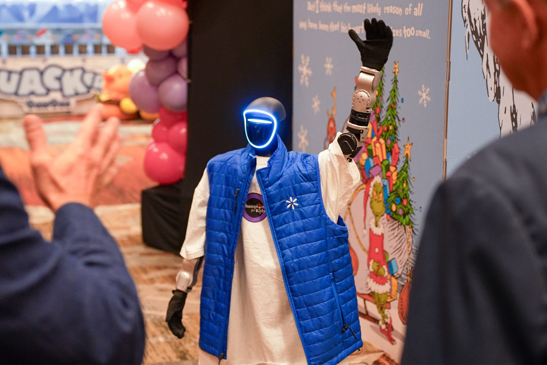 Golabs Debuts Advanced Humanoid and Robotic Dog at the 21st Annual Champions for Kids Holiday Festival