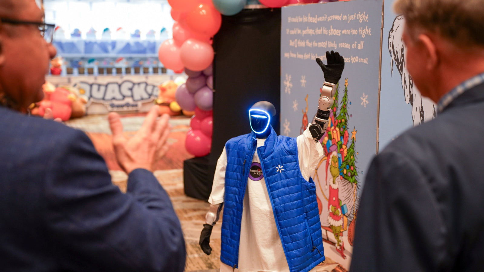 Golabs Debuts Advanced Humanoid and Robotic Dog at the 21st Annual Champions for Kids Holiday Festival