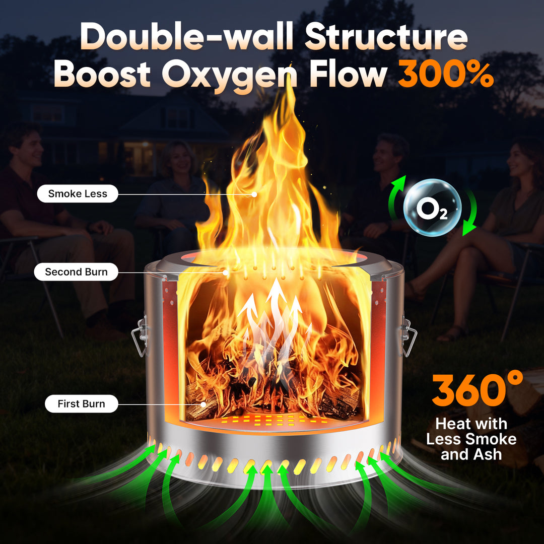 Fire Pit Camping Stove