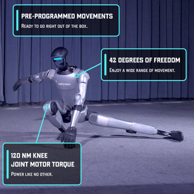 Unitree G1 EDU Ultimate B (U4) Humanoid Robot