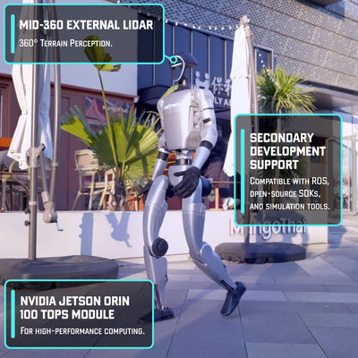 Unitree G1 EDU Ultimate B (U4) Humanoid Robot